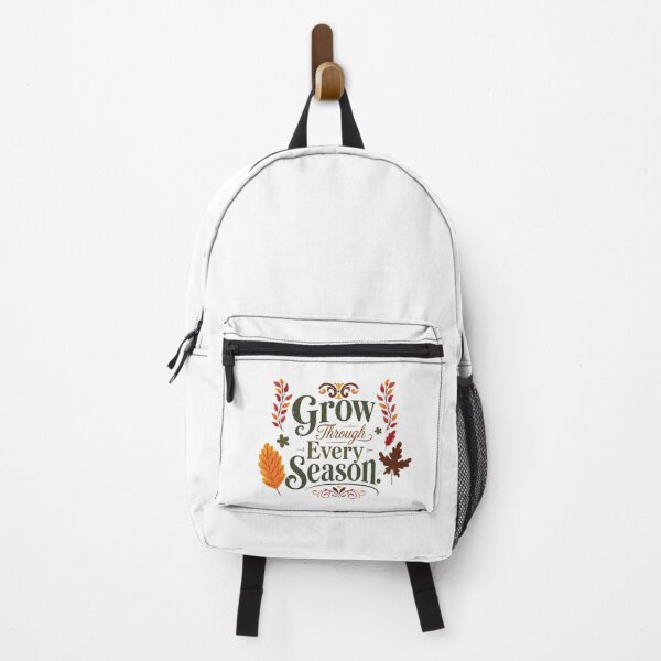 Item preview, Grow Through Every Season – Inspirational Growth Typography Design designed and sold by Amsafjol.