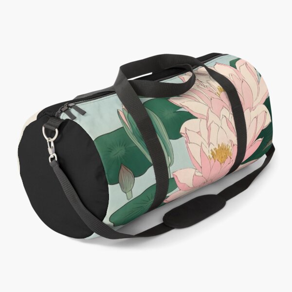Item preview, Cat and Water Lilies Pad Ohara Koson Inspired Art designed and sold by PurrfectHome.