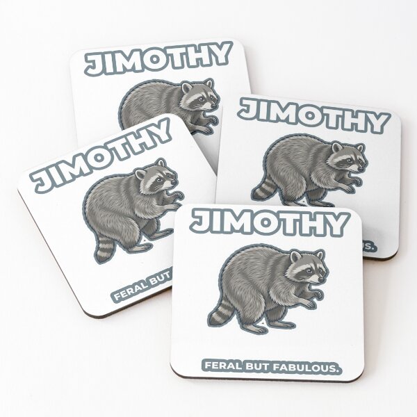 Item preview, Jimothy Raccoon Feral But Fabulous Vector designed and sold by xMErCUrY03x.