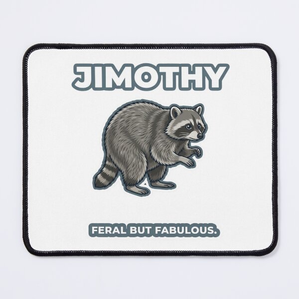 Item preview, Jimothy Raccoon Feral But Fabulous Vector designed and sold by xMErCUrY03x.