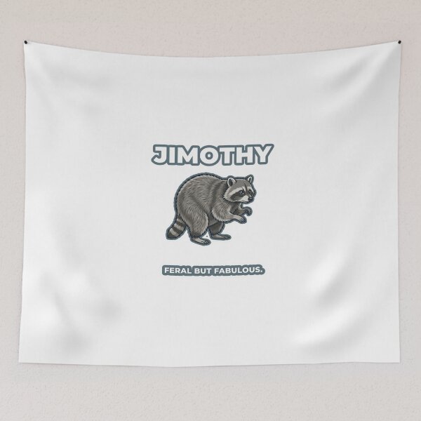Item preview, Jimothy Raccoon Feral But Fabulous Vector designed and sold by xMErCUrY03x.