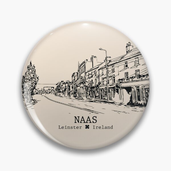 Item preview, Naas IRL - Vintage Ink Cityscape designed and sold by Lakeric.