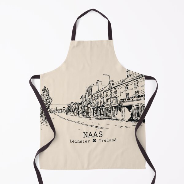 Item preview, Naas IRL - Vintage Ink Cityscape designed and sold by Lakeric.