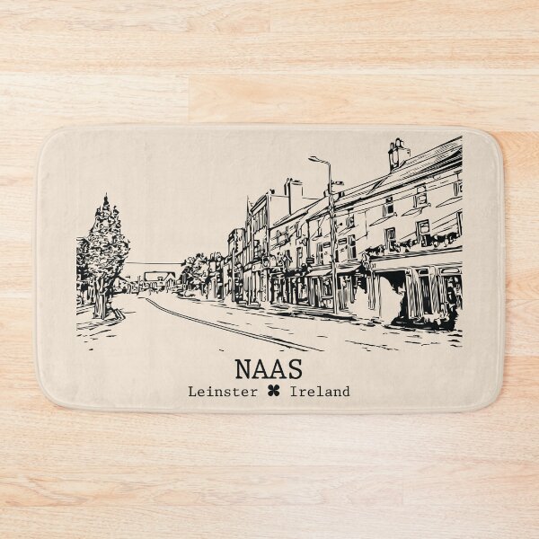Item preview, Naas IRL - Vintage Ink Cityscape designed and sold by Lakeric.