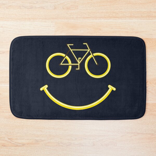 Item preview, Funny Bicycle Smile Gift Cycling Enthusiast Art designed and sold by Corvoria.
