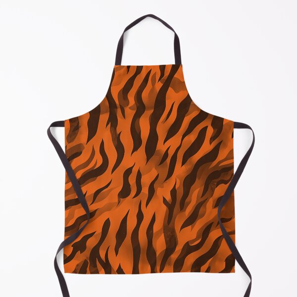 Item preview, Sunset Orange Zebra Print Pattern designed and sold by MamaHome.