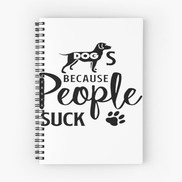 Item preview, dogs because people suck Essential T-Shirt designed and sold by Magoya Store ⭐⭐⭐⭐⭐.