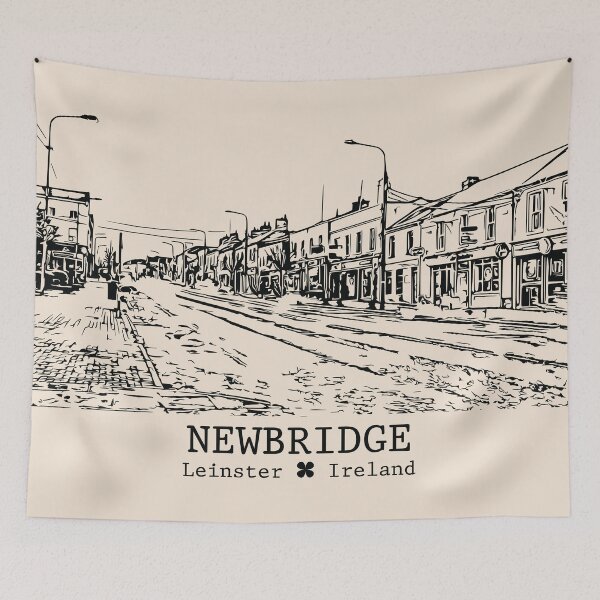 Item preview, Newbridge IRL - Vintage Ink Cityscape designed and sold by Lakeric.