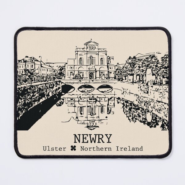 Item preview, Newry NI - Vintage Ink Cityscape designed and sold by Lakeric.