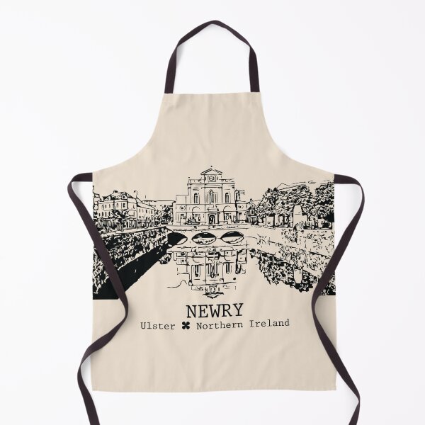 Item preview, Newry NI - Vintage Ink Cityscape designed and sold by Lakeric.