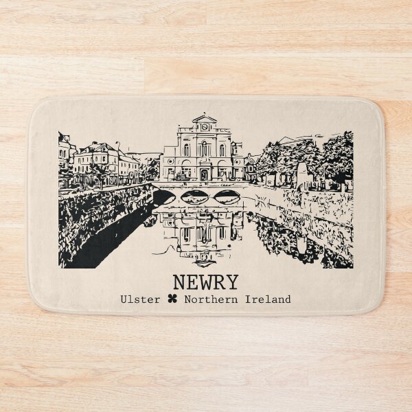Item preview, Newry NI - Vintage Ink Cityscape designed and sold by Lakeric.