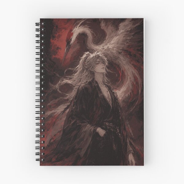 Item preview, Crimson Crane Moon Warrior designed and sold by MerrittSloane.