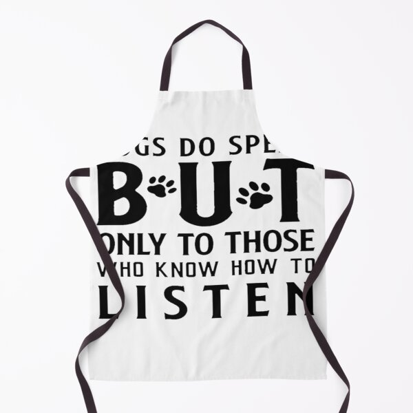 Item preview, dogs do speak but only to those who know how to listen Oversized T-Shirt designed and sold by Voila-creative.