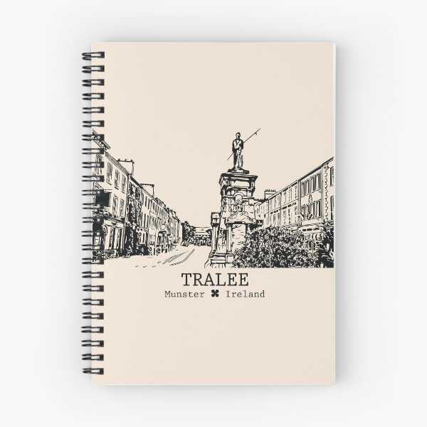 Item preview, Tralee IRL - Vintage Ink Cityscape designed and sold by Lakeric.