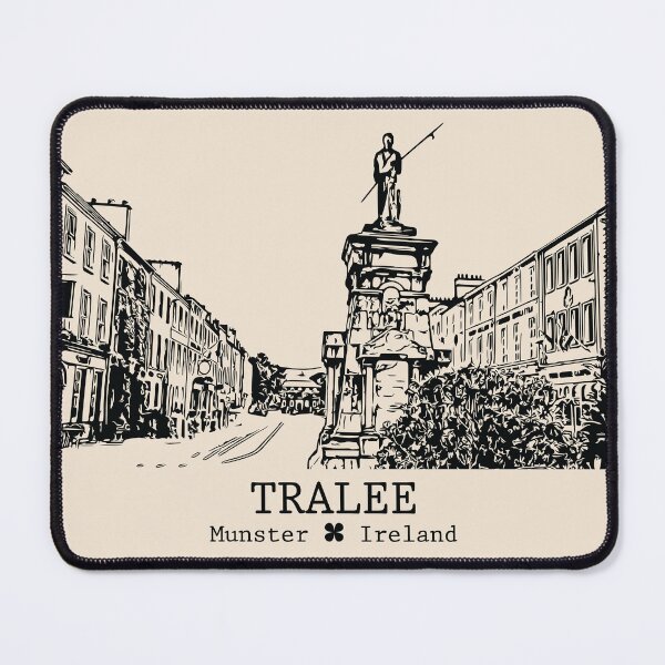 Item preview, Tralee IRL - Vintage Ink Cityscape designed and sold by Lakeric.