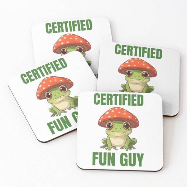 Item preview, Certified Fun Guy Mushroom Hat Frog designed and sold by DreamDesignWear.
