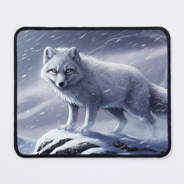 Item preview, Arctic Fox in Snowstorm designed and sold by RkskArt.