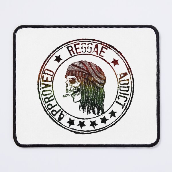 Item preview, Reggae Addict (Stamp) designed and sold by MagicEyesOnly.