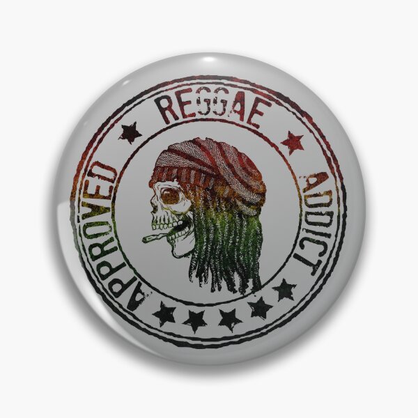 Item preview, Reggae Addict (Stamp) designed and sold by MagicEyesOnly.