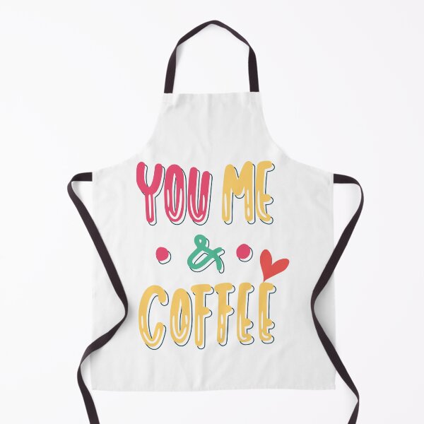 Item preview, You Me and Coffee Cute Aesthetic Typography designed and sold by     Sela Art .