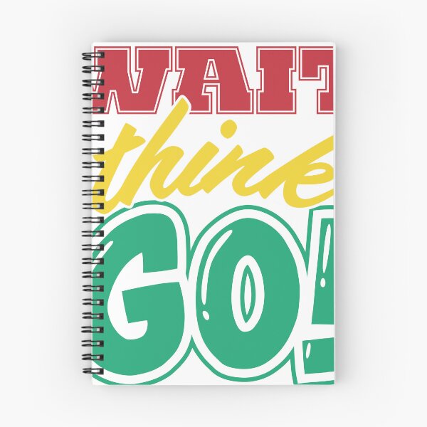 Item preview, Words - Wait, Think, Go! designed and sold by r4dicaldreamer.