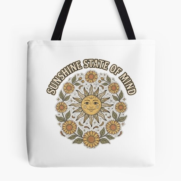 Item preview, Sunshine State of Mind Vintage Sunflower Design designed and sold by GoofyShopp.