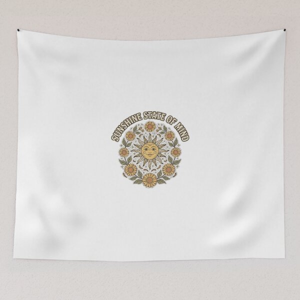 Item preview, Sunshine State of Mind Vintage Sunflower Design designed and sold by GoofyShopp.