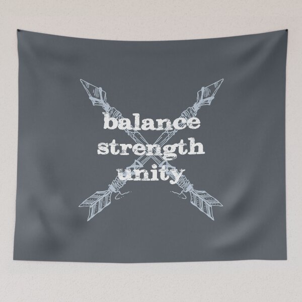 Item preview, Balance, Strength, & Unity Crossed Arrows designed and sold by TheThankfulTyne.