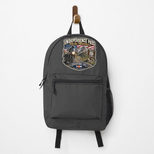 Item preview, Independence Pass Colorado Rocky Mountains Motorcycle Sticker TShirt 03 designed and sold by OuterShellUK.