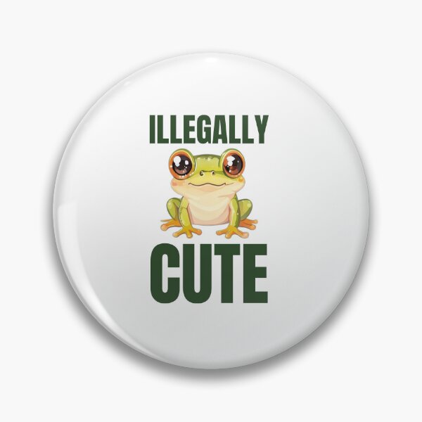 Item preview, Illegally Cute Funny Baby Frog designed and sold by DreamDesignWear.