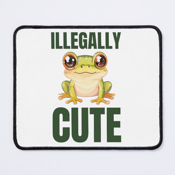 Item preview, Illegally Cute Funny Baby Frog designed and sold by DreamDesignWear.