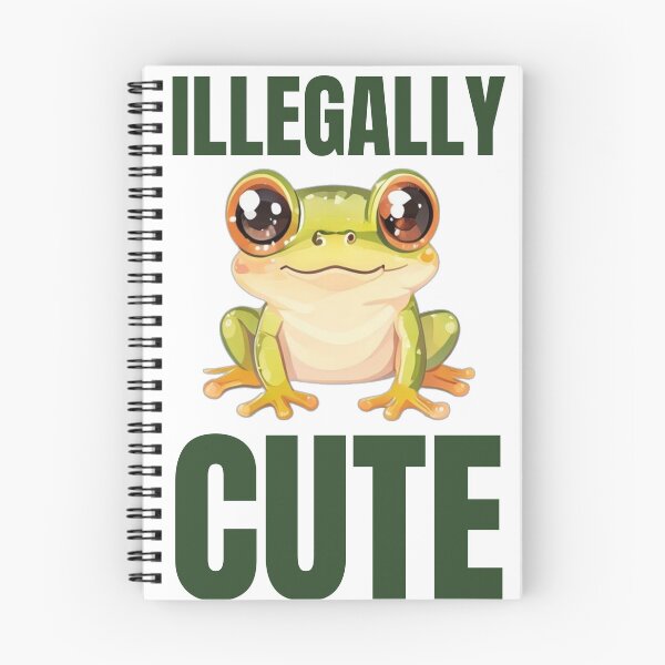 Item preview, Illegally Cute Funny Baby Frog designed and sold by DreamDesignWear.