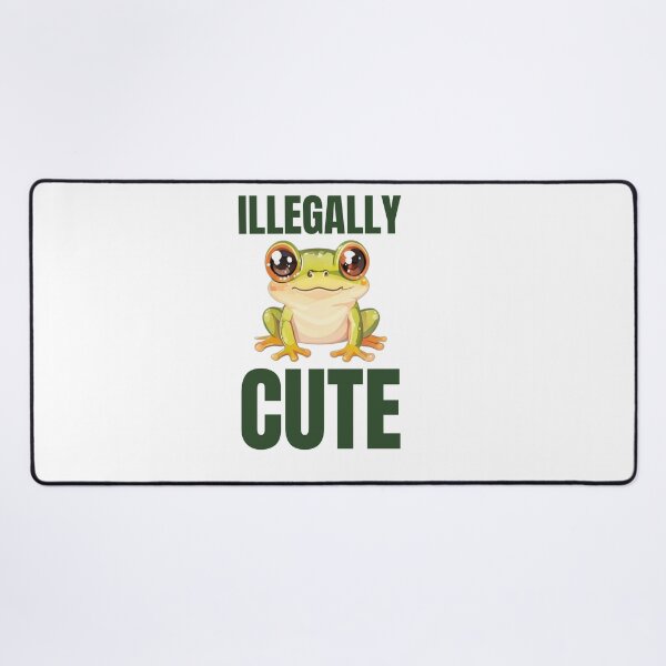 Item preview, Illegally Cute Funny Baby Frog designed and sold by DreamDesignWear.
