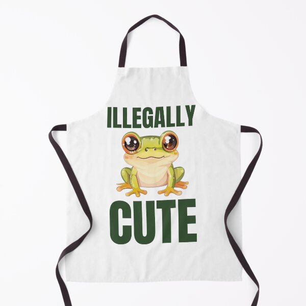 Item preview, Illegally Cute Funny Baby Frog designed and sold by DreamDesignWear.