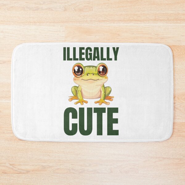 Item preview, Illegally Cute Funny Baby Frog designed and sold by DreamDesignWear.