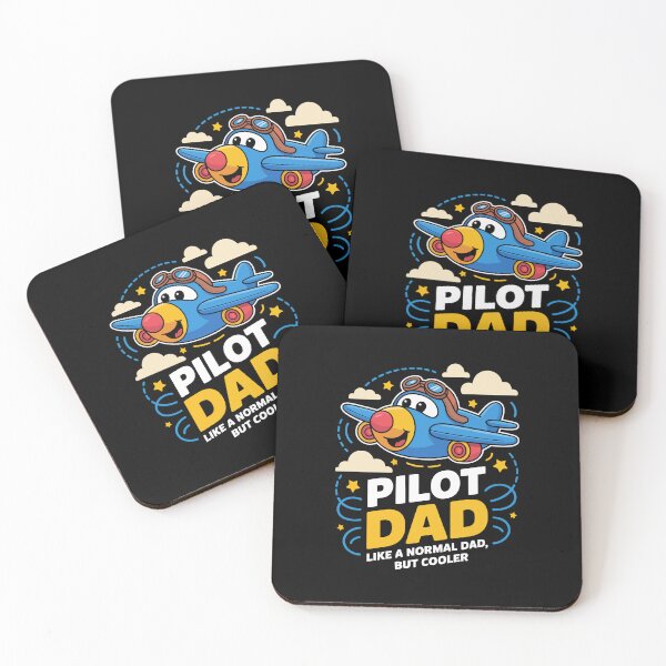Item preview, PILOT DAD LIKE A NORMAL DAD BUT COOLER designed and sold by jkrphoto.
