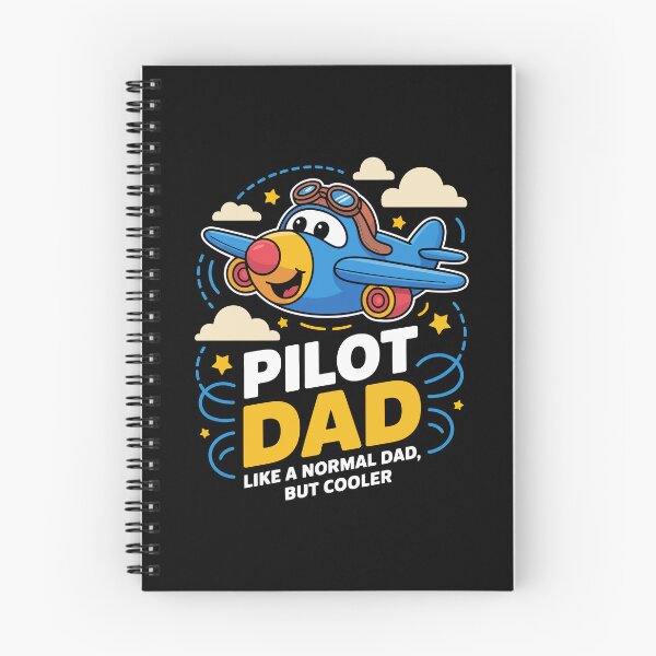 Item preview, PILOT DAD LIKE A NORMAL DAD BUT COOLER designed and sold by jkrphoto.