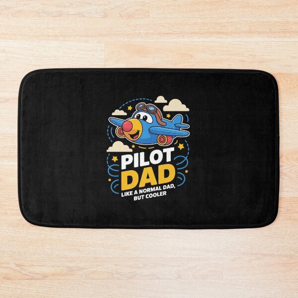 Item preview, PILOT DAD LIKE A NORMAL DAD BUT COOLER designed and sold by jkrphoto.