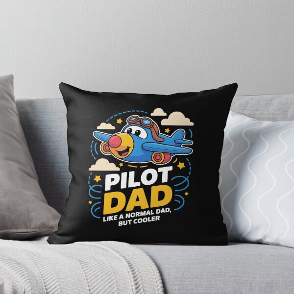 Item preview, PILOT DAD LIKE A NORMAL DAD BUT COOLER designed and sold by jkrphoto.