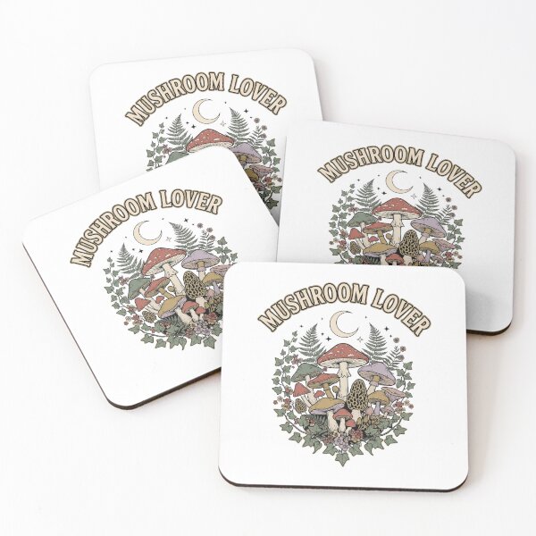 Item preview, Mushroom Lover Vintage Botanical Design designed and sold by GoofyShopp.