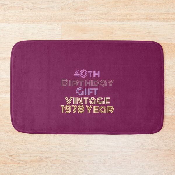 Item preview, 40th Birthday Gift Vintage 1978 Year designed and sold by MaurapofShopus.