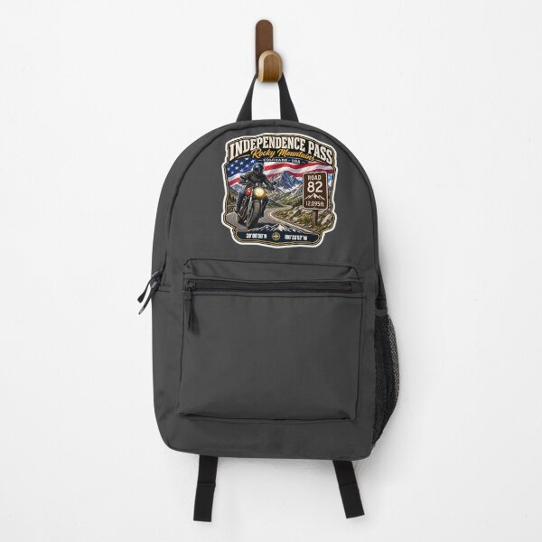 Item preview, Independence Pass Colorado Rocky Mountains Motorcycle Sticker TShirt 05 designed and sold by OuterShellUK.