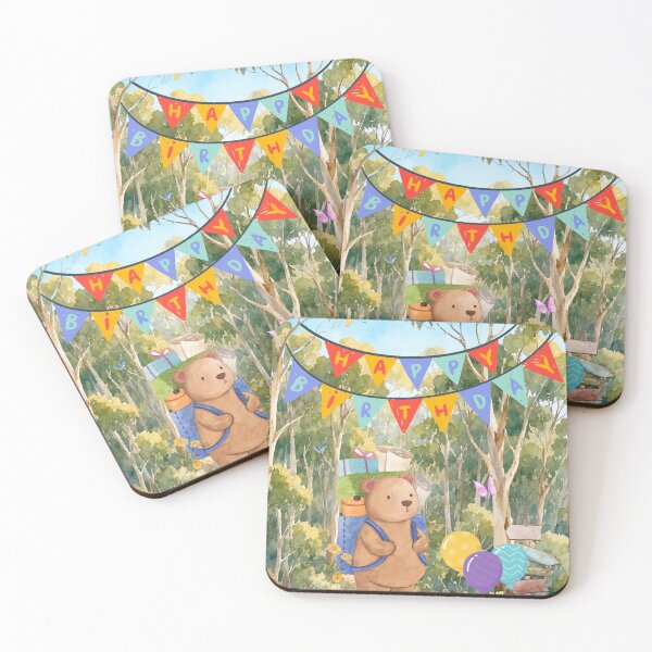 Item preview, Birthday Bear Forest Journey designed and sold by Seed of Faith Designs.