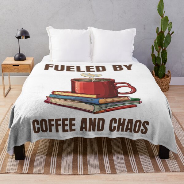 Item preview, Fueled By Coffee And Chaos Teacher designed and sold by DreamDesignWear.