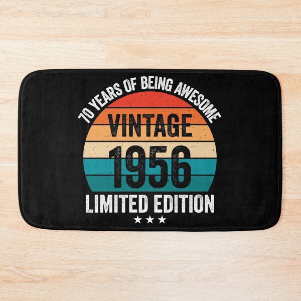 Item preview, Vintage 1956 70 Years Of Being Awesome 70th Birthday Retro Sunset designed and sold by IsDesignHub.