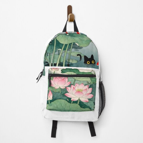 Item preview,  Cat Print Koson Lotus designed and sold by PurrfectHome.