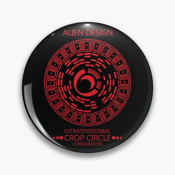 Item preview, Extraterrestrial Crop Circle Corporation Alien Design 132 designed and sold by MagicEyesOnly.