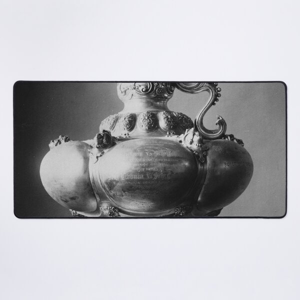 Item preview, The America's Cup sailing races trophy Newport, Rhode Island nautical black and white vintage photograph designed and sold by Astrid Arkhangelsky.
