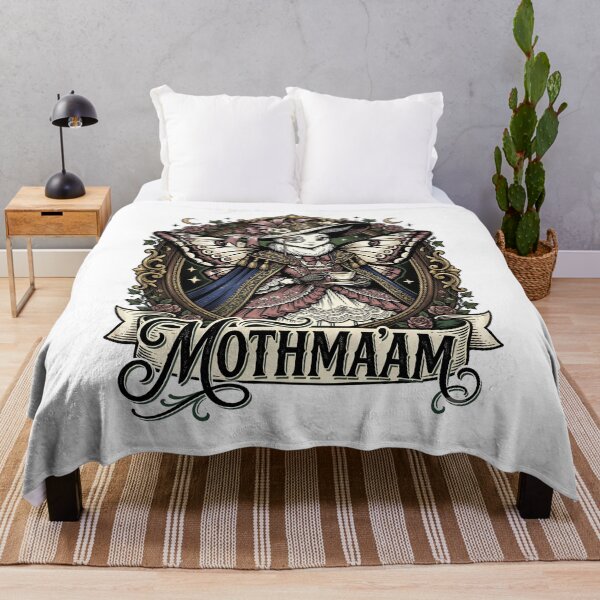 Item preview, Mothma'am Funny Moth Lover Retro Insect Pun Nature Design designed and sold by get55shirt.
