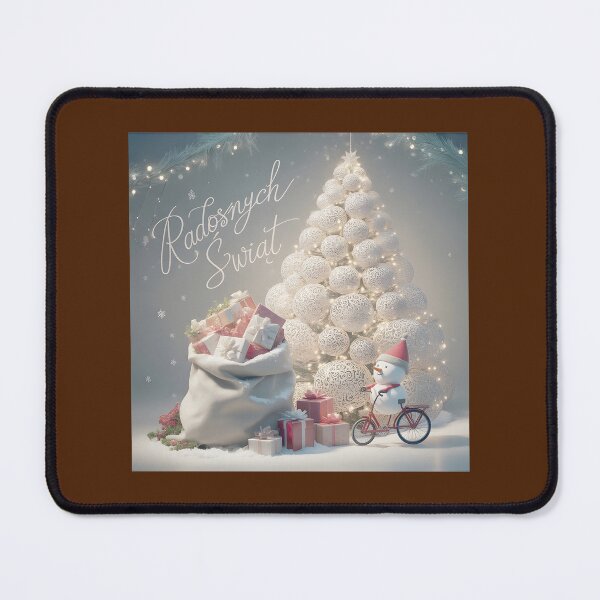 Item preview, Festive Polish Christmas Greetings Snowman Tree Gifts designed and sold by MaurapofShopus.